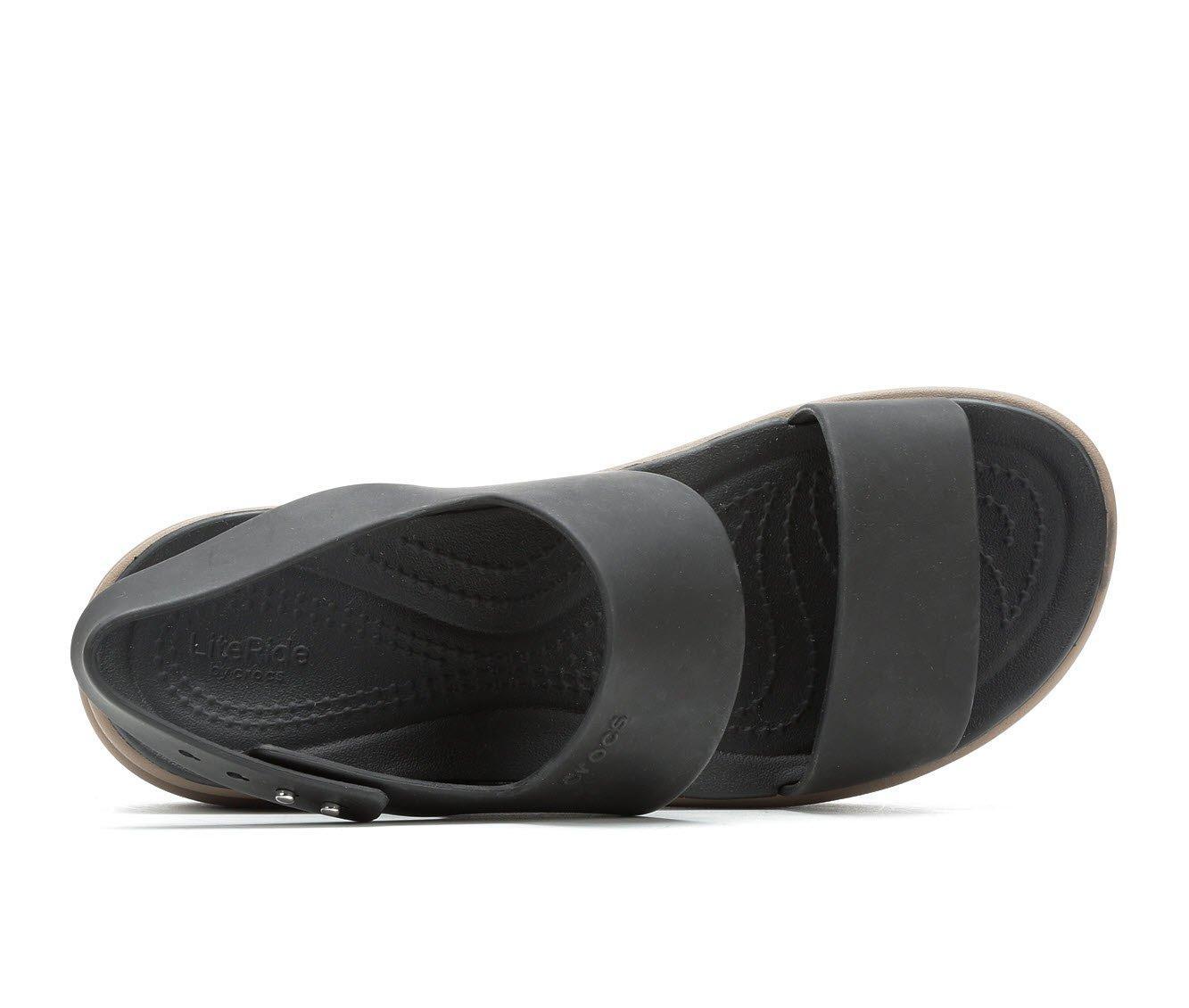 Women's Crocs Brooklyn Low Wedge Sandals Product Image