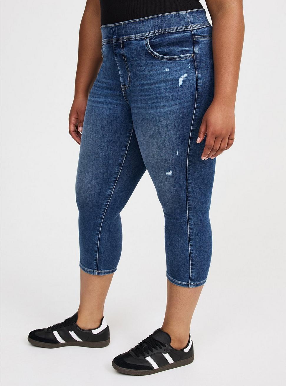 High-Rise Cropped Skinny Lean Jean Product Image