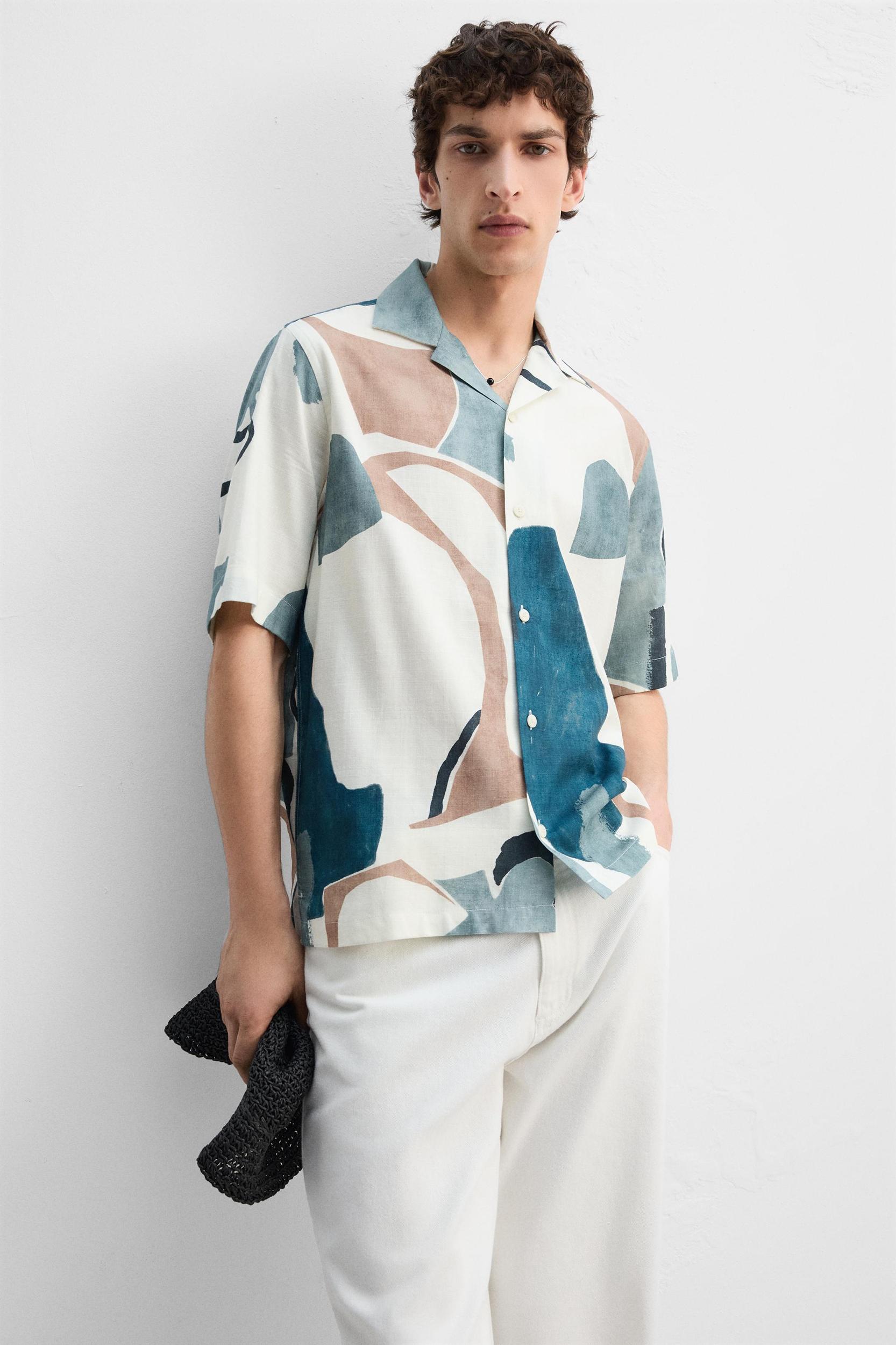 ABSTRACT PRINT SHIRT Product Image