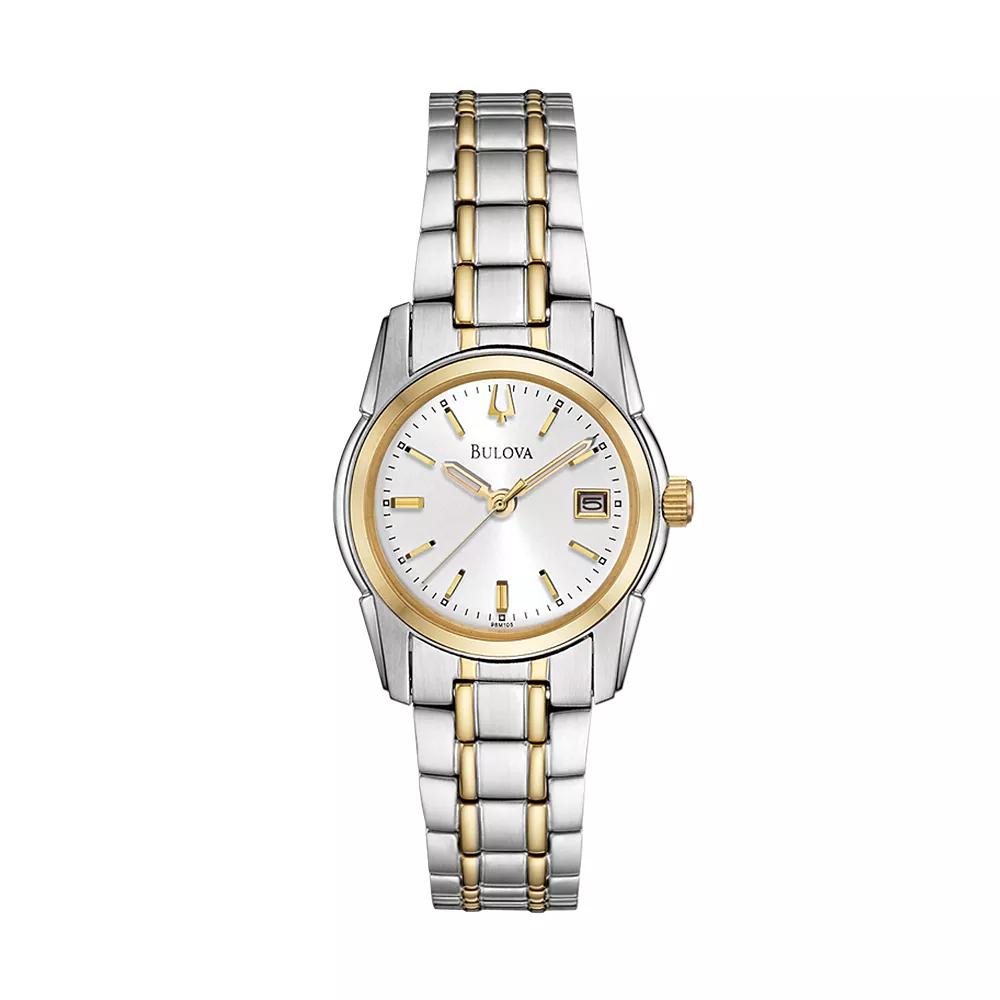 Bulova Womens Dress Two Tone Stainless Steel Watch - 98M105 Product Image