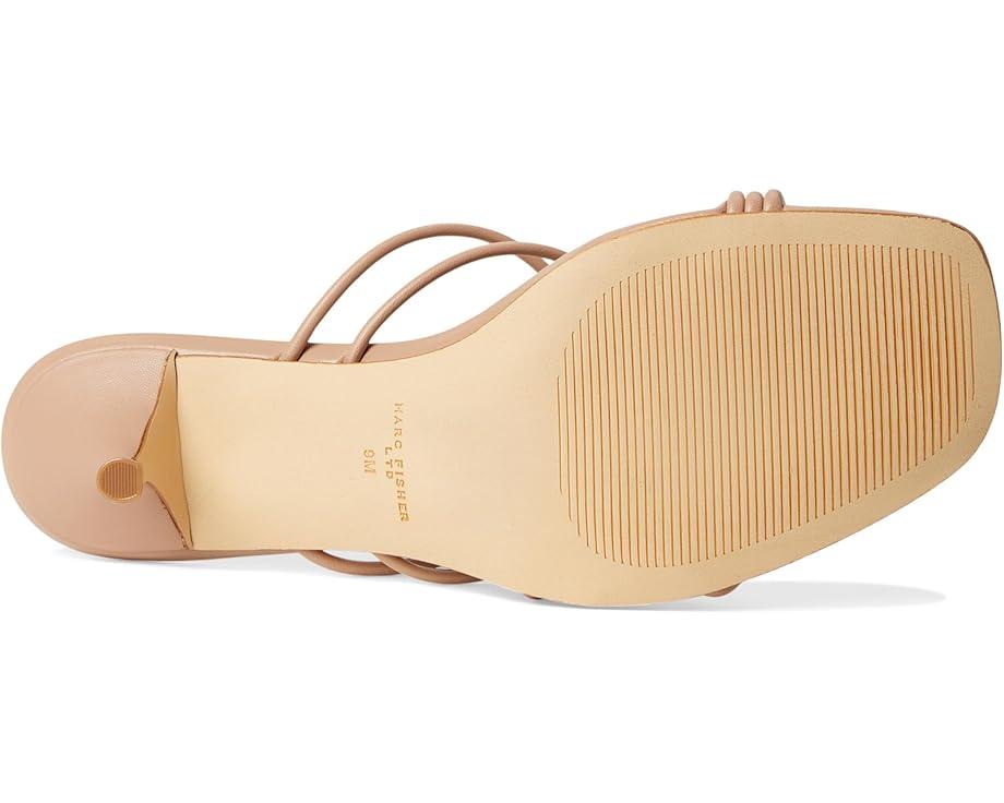 Carolina Metallic Leather Kitten Heel Sandals Product Image