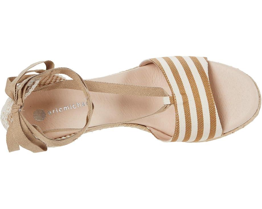 Hilarie Burnished Leather Espadrille Product Image