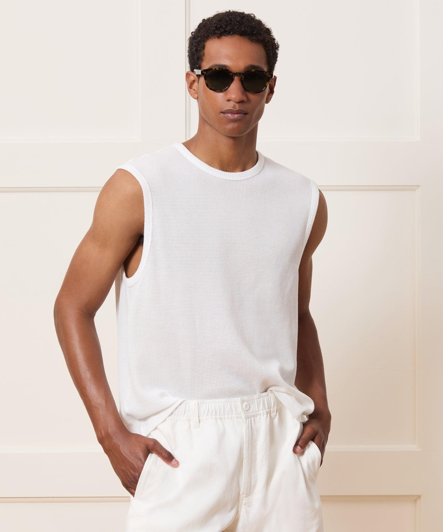 Cotton Waffle Tank Product Image