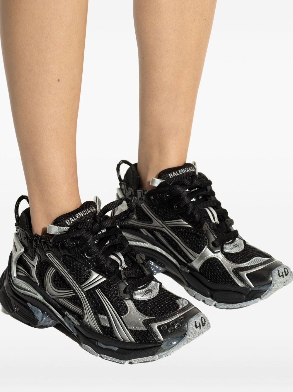 panelled sneakers  Product Image