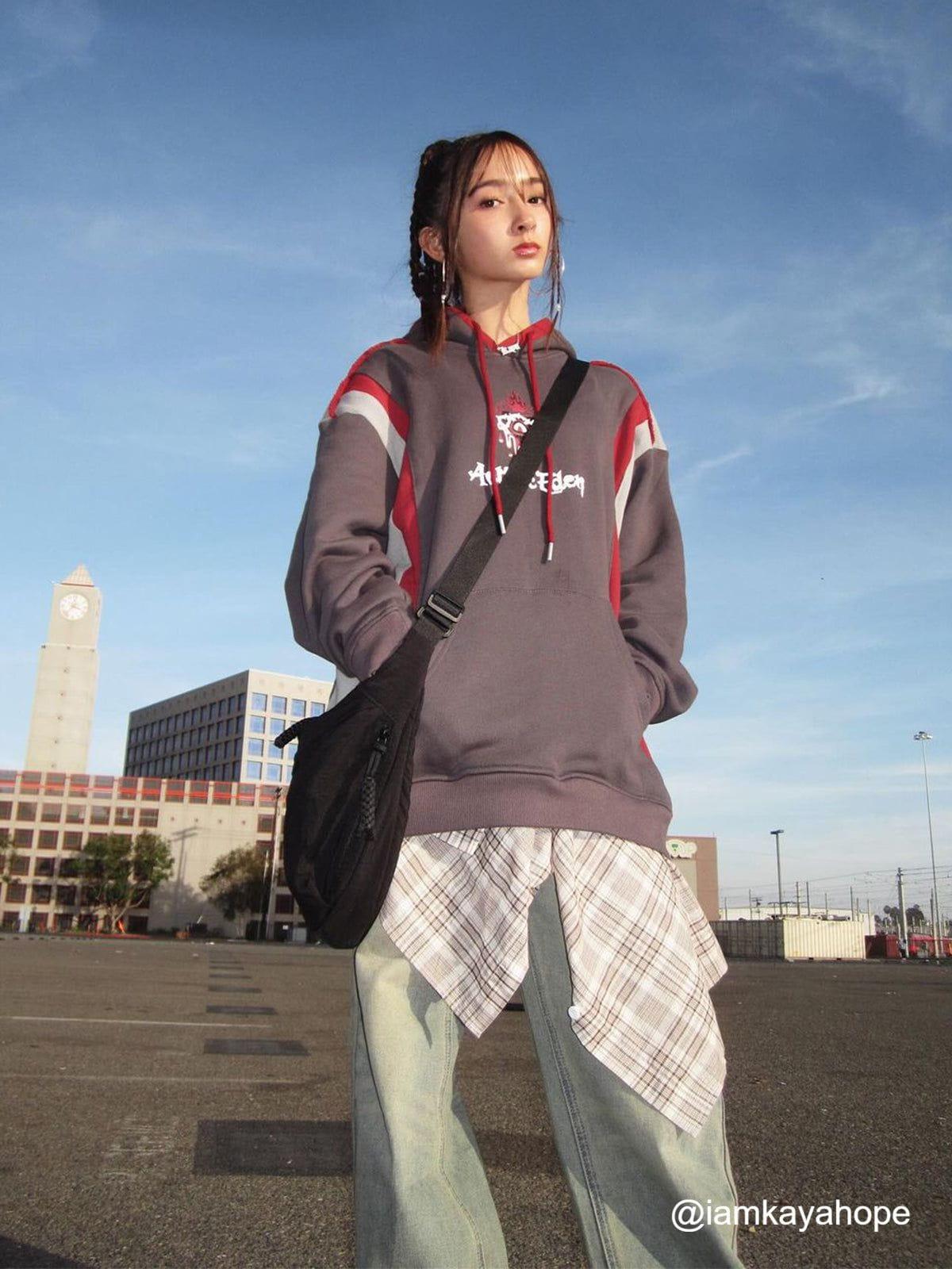 Aelfric Eden Color Blocking Hoodie Product Image