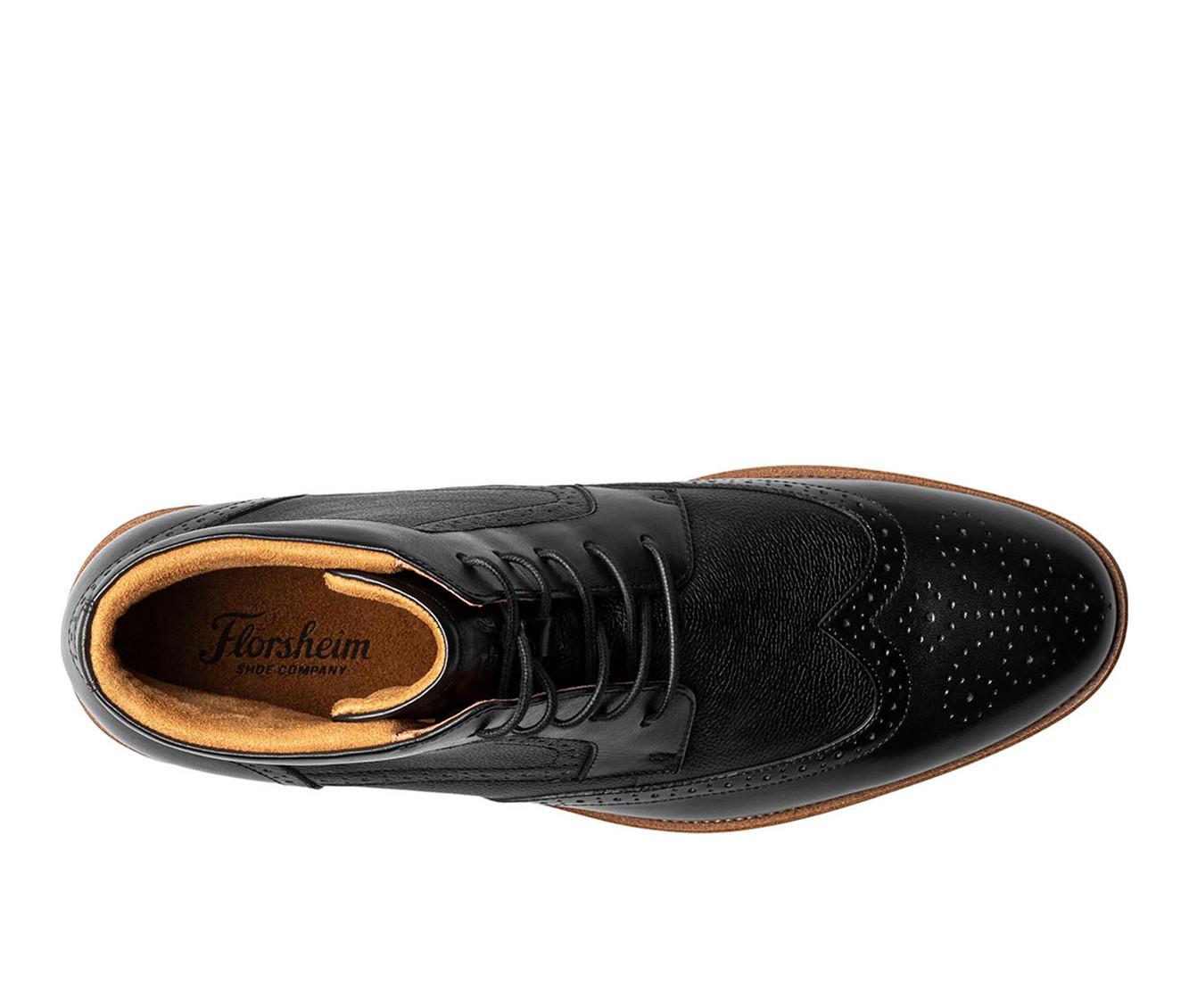 Men's Florsheim Rucci Wingtip Lace Up Dress Boots Product Image