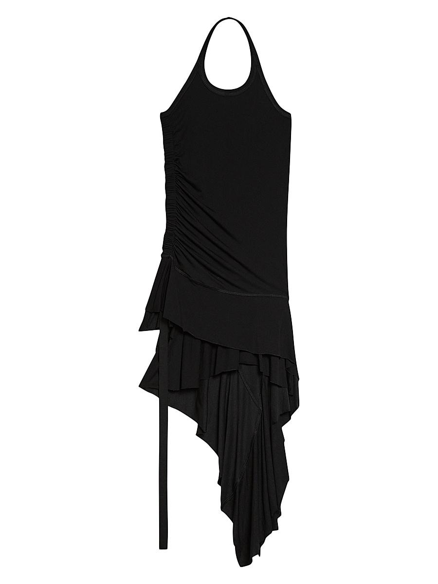 Womens Wind Draped Halter Midi-Dress Product Image