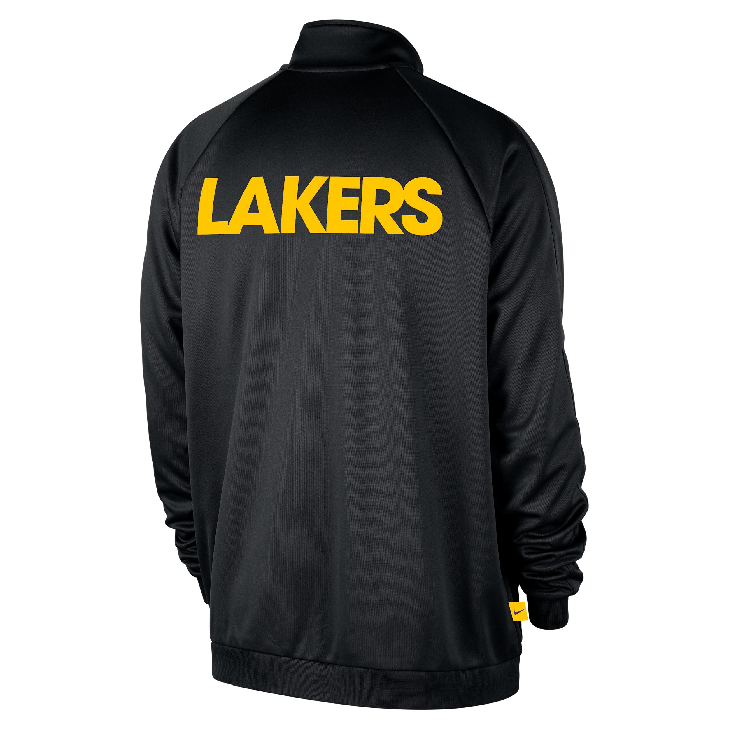 Los Angeles Lakers Club Courtside Nike Men's NBA Poly-Knit Track Jacket Product Image