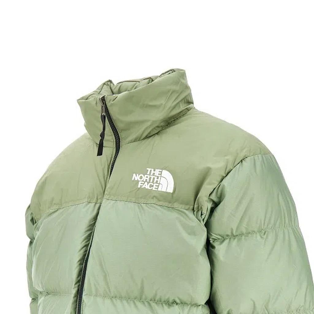 THE NORTH FACE Retro Nuptse 1996 Bark Mist Down Jacket In Green Product Image