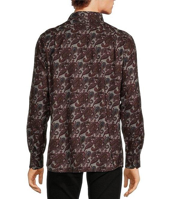 Hart Schaffner Marx Dark Paisley Print Long Sleeve Product Image