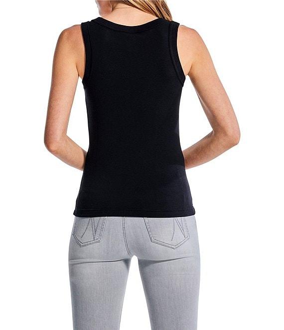 NIC + ZOE Perfect Stretch Knit Scoop Neck Sleeveless Tank Product Image