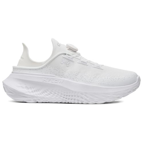 Under Armour Mens UA SlipSpeed Mega Ripstop Running Shoes in White/White Product Image