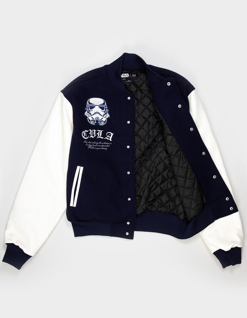 CVLA x Star Wars Varsity Mens Jacket - NAVY Product Image