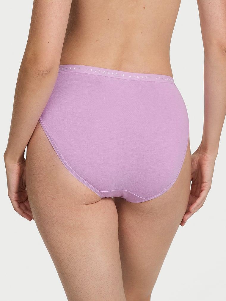 Stretch Cotton High-Leg Brief Panty Product Image