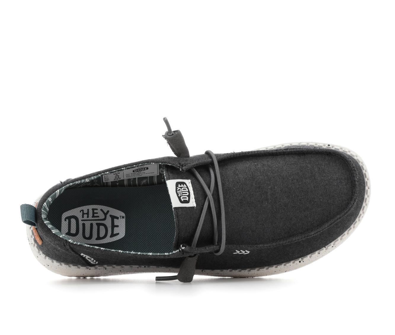 Women's HEYDUDE Wendy Chambray Casual Shoes Product Image