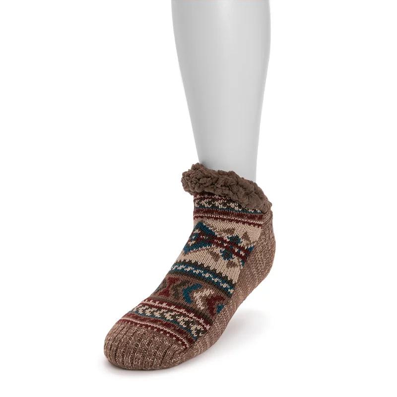Men's MUK LUKS® Ankle Cabin Socks,  Product Image