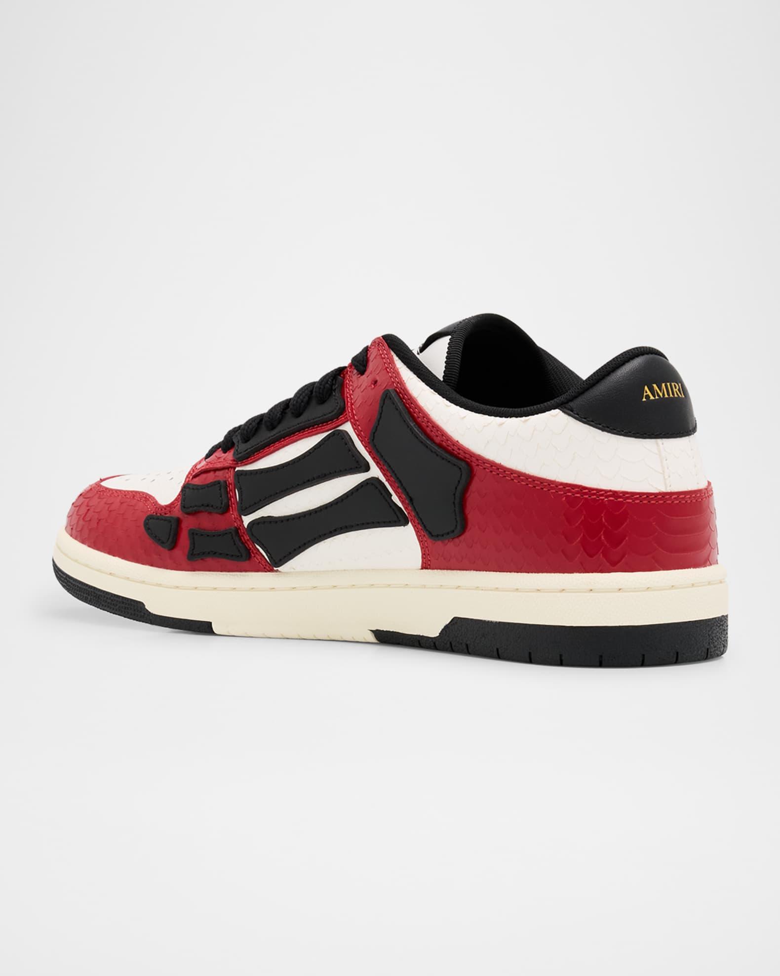 Men's CNY Skel Leather Low-Top Sneakers Product Image