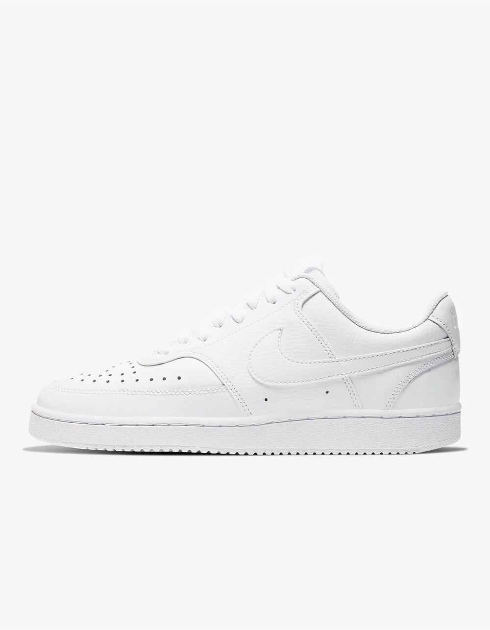 NIKE Court Vision Low Womens Shoes - WHITE Product Image