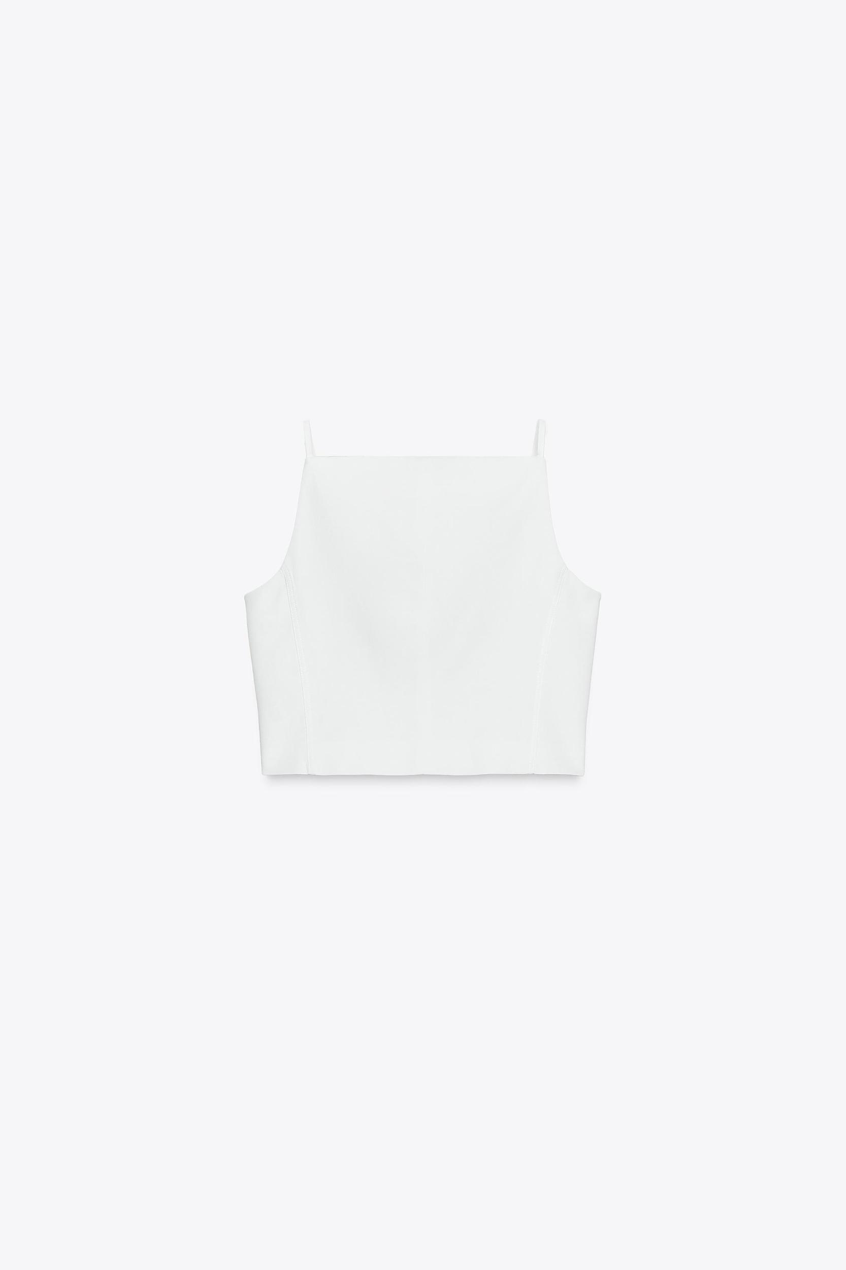 STRAPPY CROP VEST Product Image