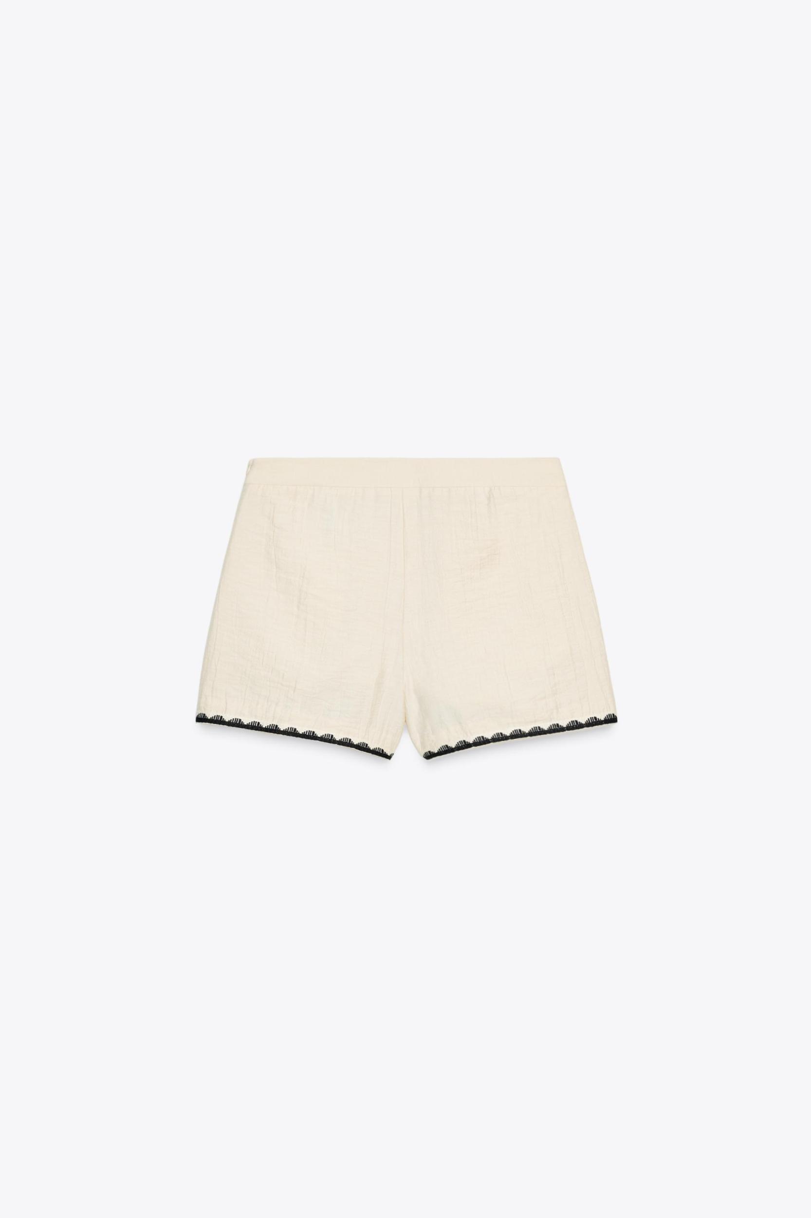 EMBROIDERED SHORTS Product Image
