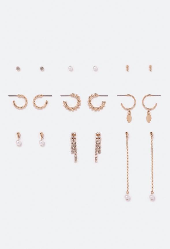 JustFab Margaux Platform Loafer Pump Womens Black/ White Size 8.5 Product Image