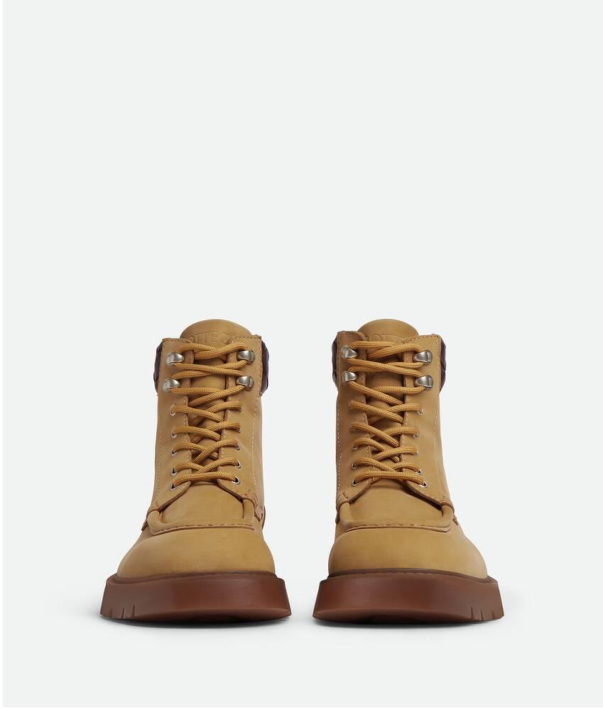 Men's Haddock Lace-Up Ankle Boot in Ochre / Rubber Product Image