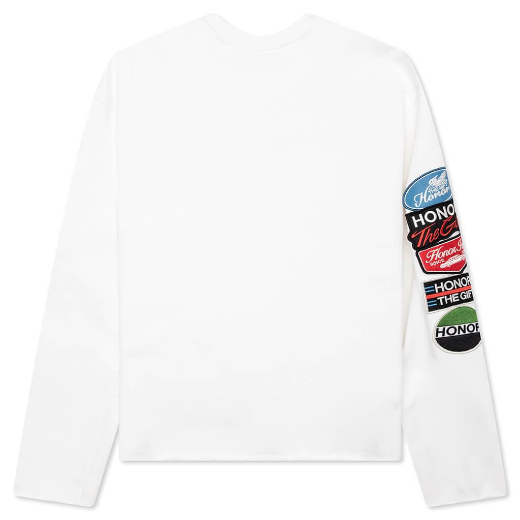 Fuel Crewneck - White Male Product Image