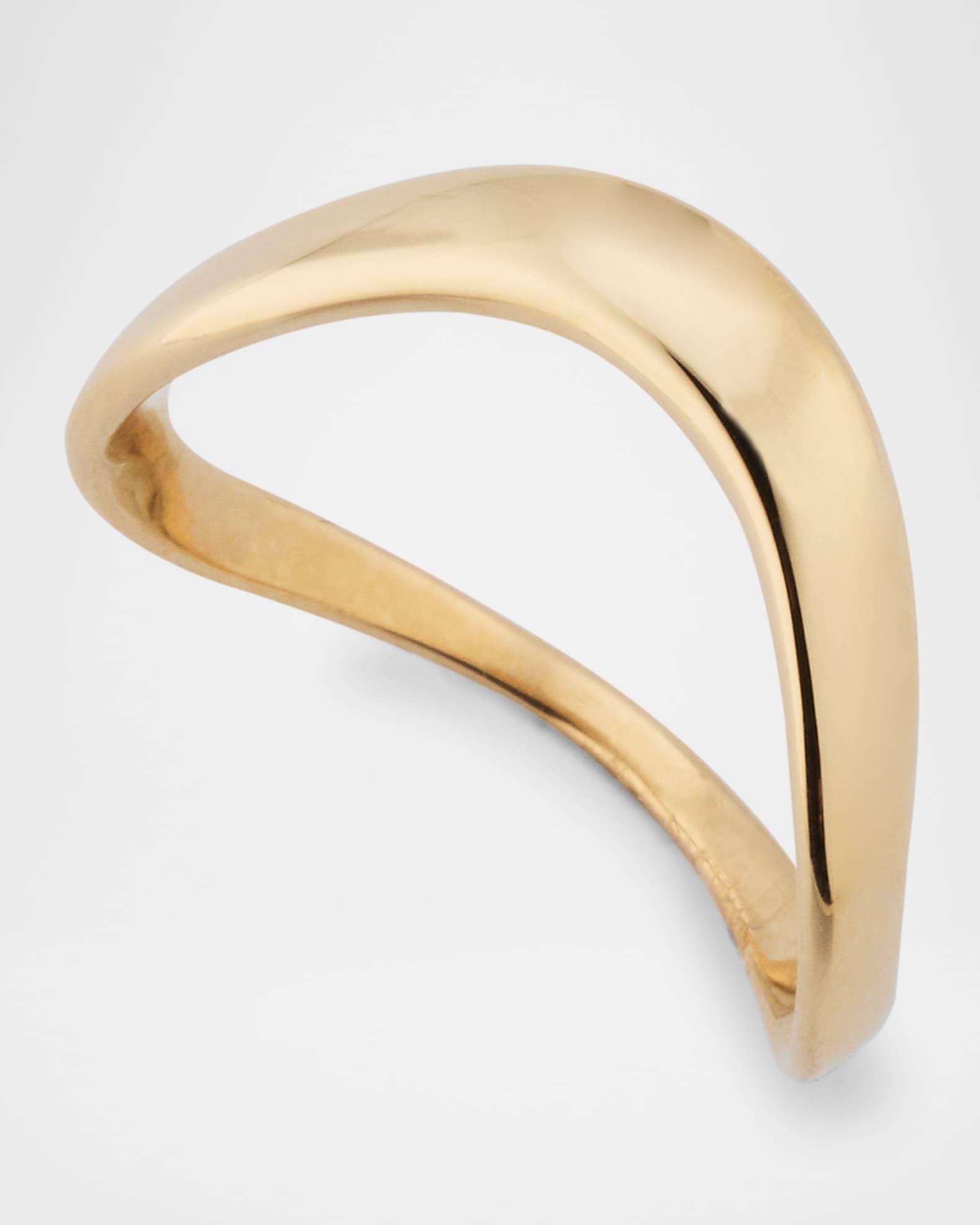 Skinny Curved Bubble Ring Product Image