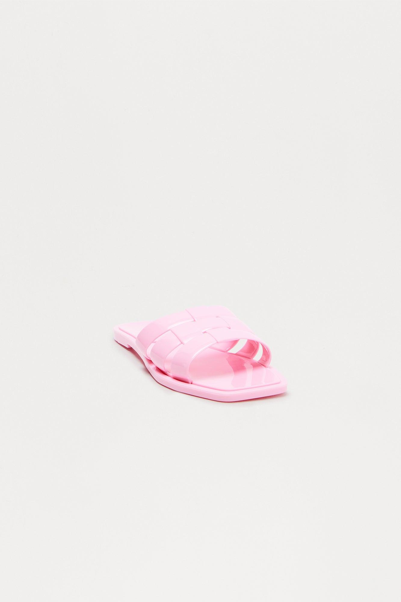 Mira Slip On Sandals - Pink Female Product Image