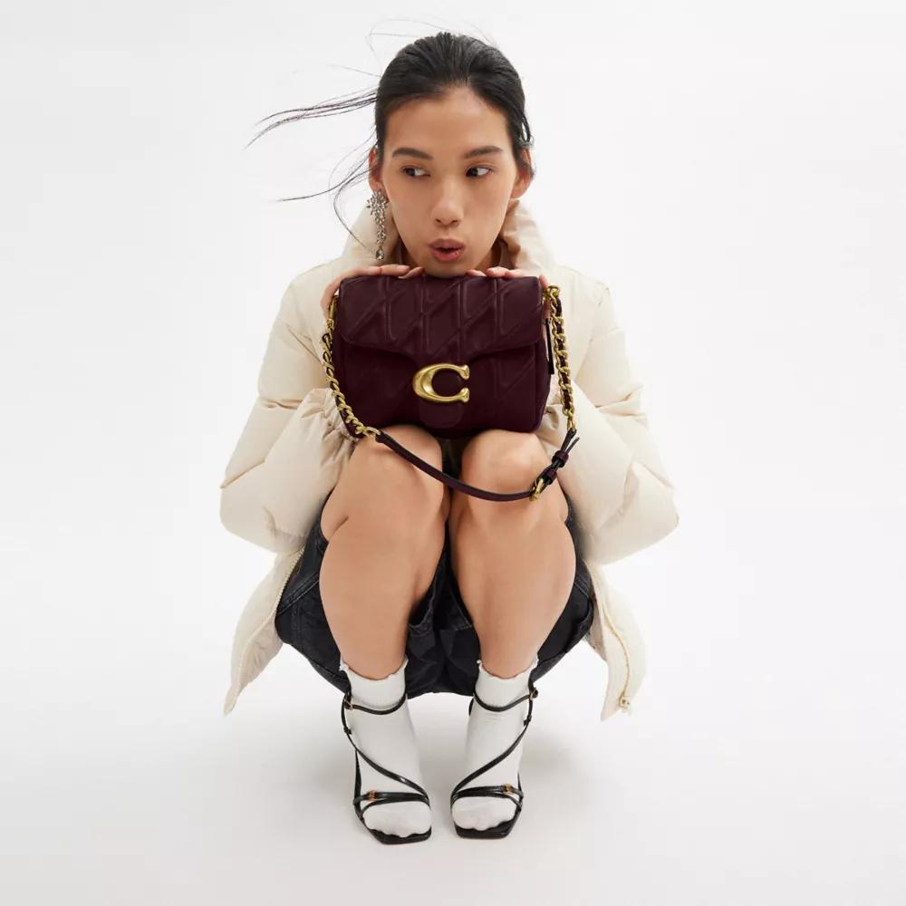 Times Square Tabby Shoulder Bag With Quilting Product Image