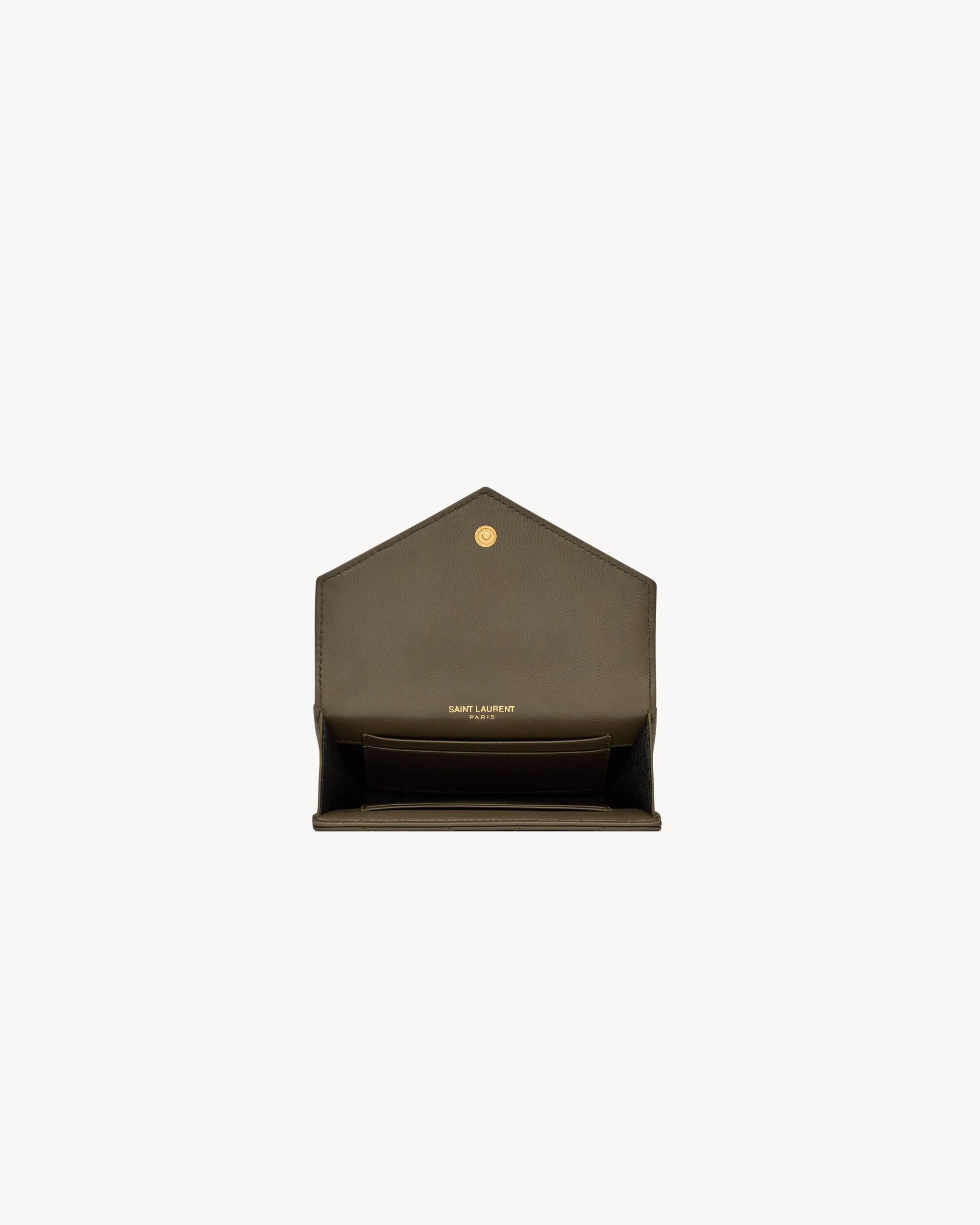 CASSANDRE MATELASSÉ SMALL ENVELOPE WALLET IN LAMBSKIN Product Image