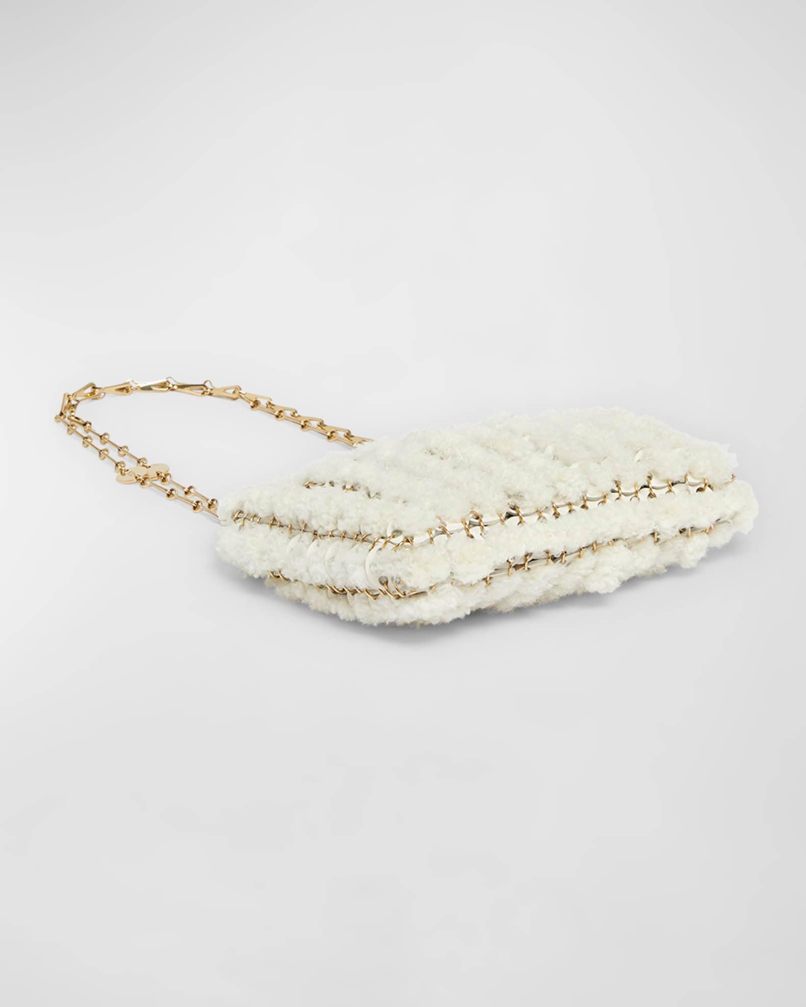 Sac a Main Disc-Link Lamb Fur Shoulder Bag Product Image