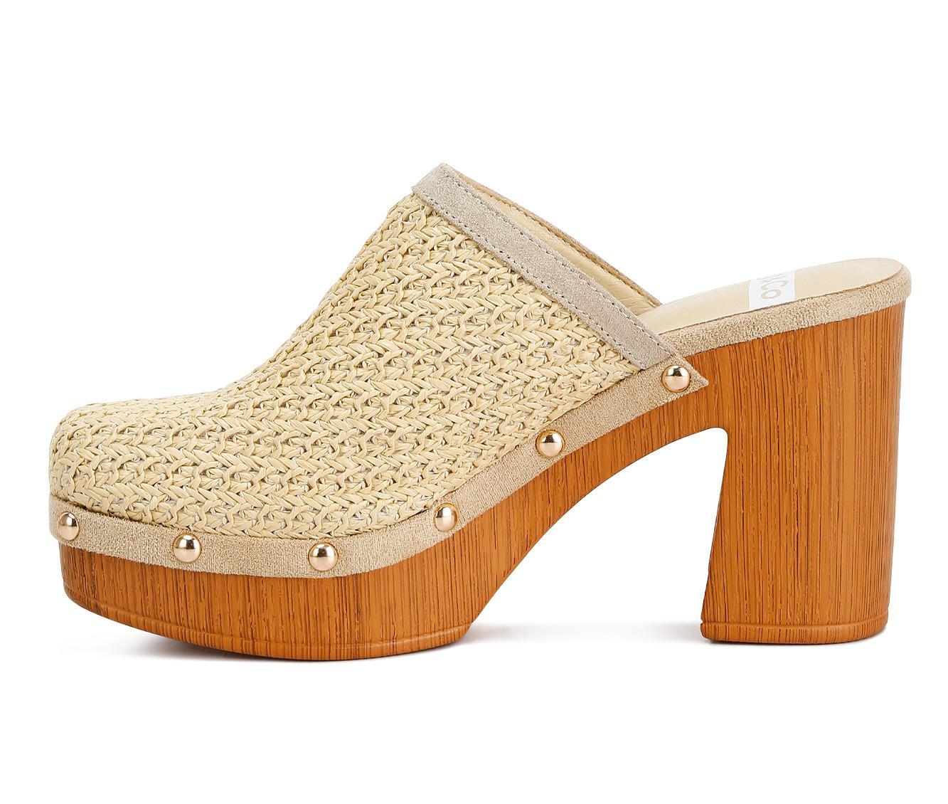 Women's Rag & Co Jeydena Heeled Clogs Product Image