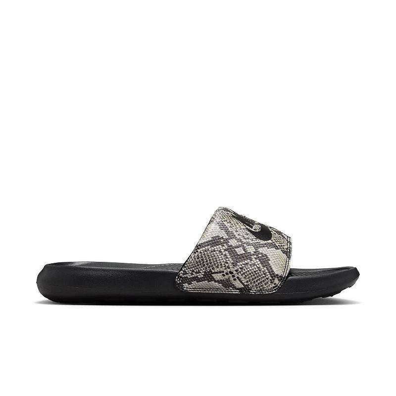 Nike Victori One Women's Slide Sandals, Size: 6, Snakeskin Product Image