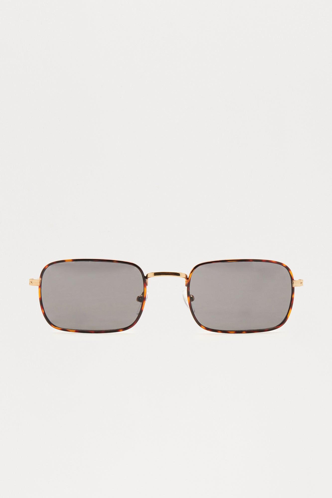 Perfect Timing Square Sunglasses - Tortoise Product Image