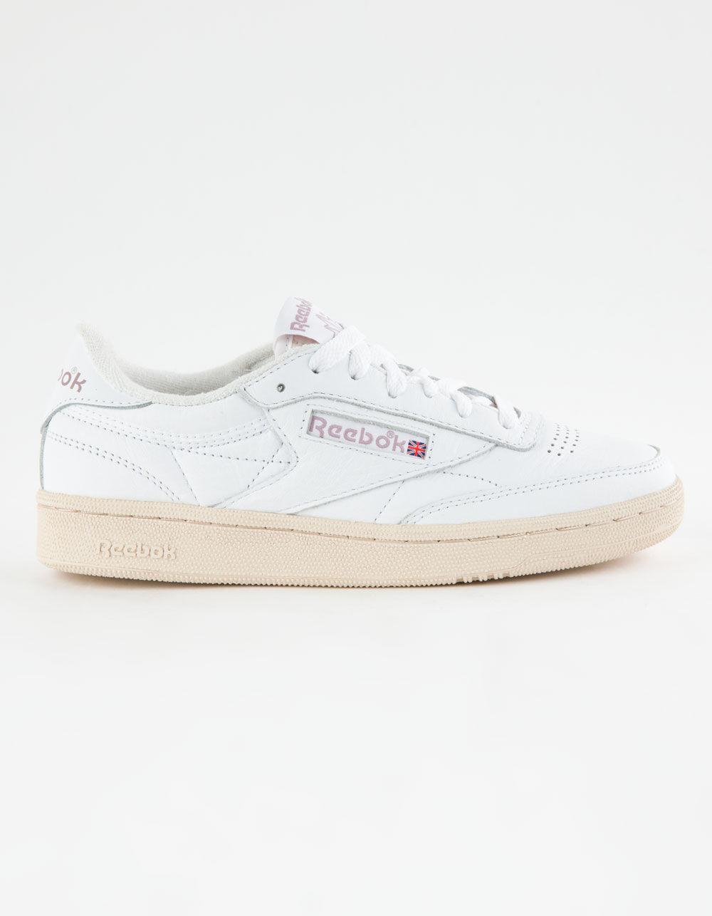 REEBOK Club C 85 Vintage Womens Shoes - WHITE Product Image