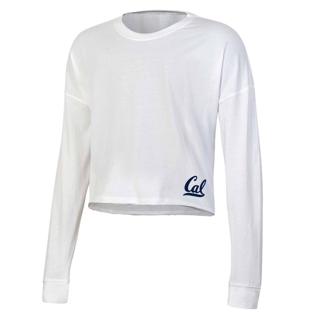NCAA Cal Golden Bears Women's White Long Sleeve T-Shirt - XL Product Image