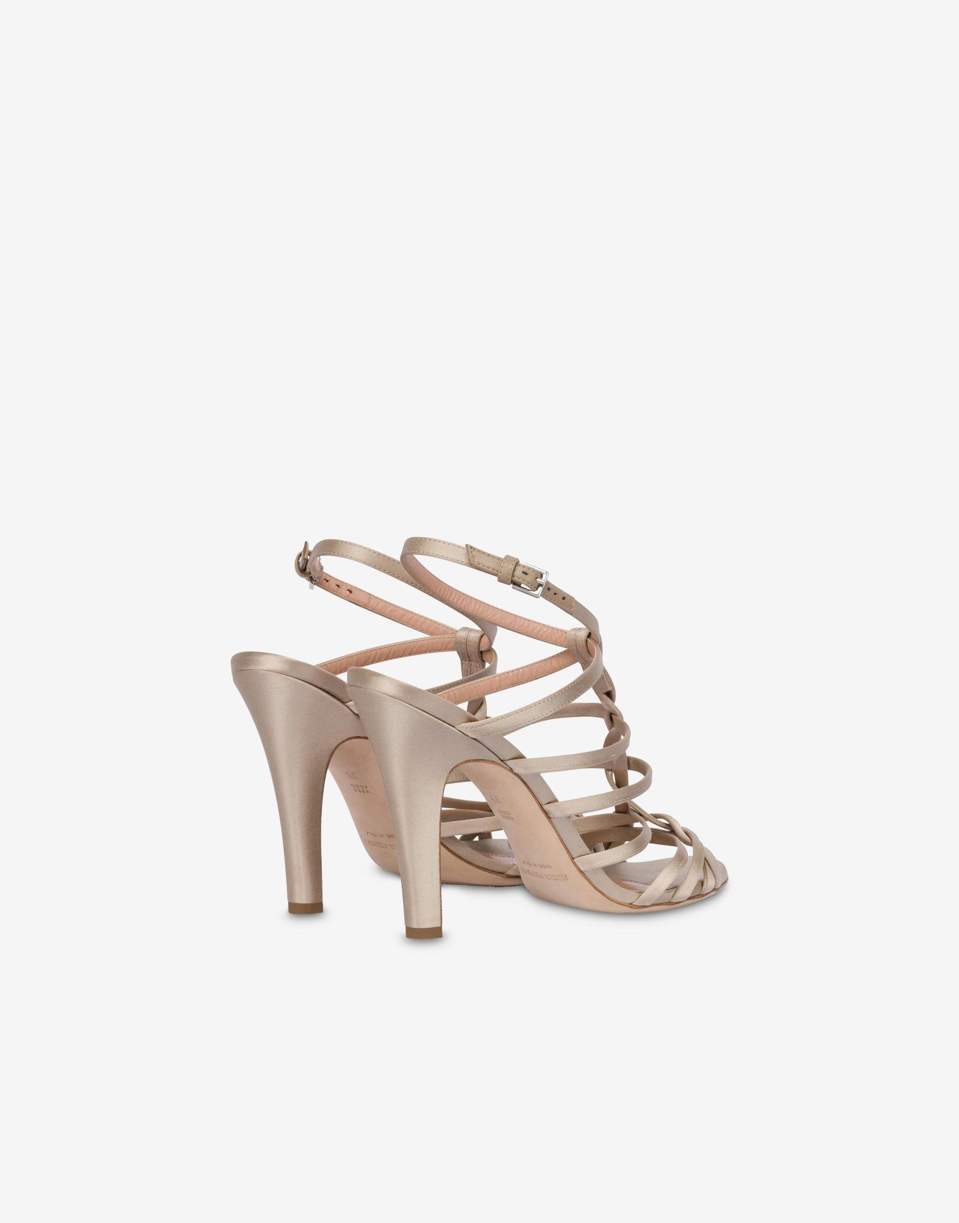 Evening Satin Sandals Product Image