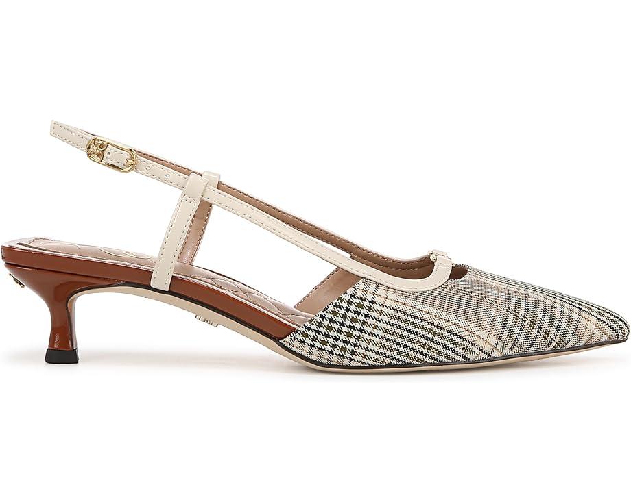 Khloe Pointed Toe Slingback Kitten Heel Product Image