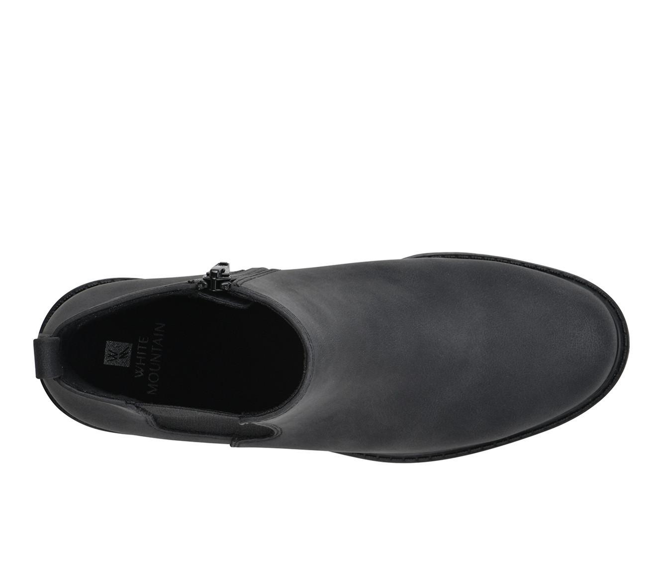 Women's White Mountain Caching Chelsea Booties Product Image