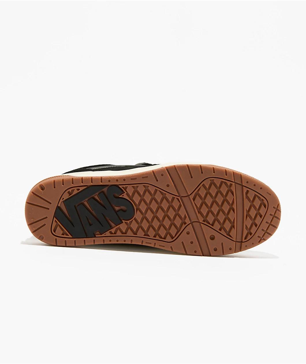 Vans Hylane Black & Grey Skate Shoes Product Image