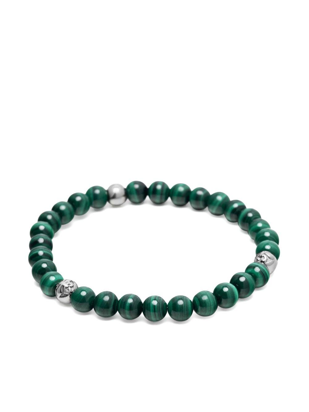 6mm malachite beaded bracelet  Product Image