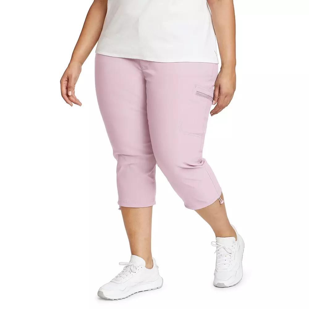 Plus Size Eddie Bauer Rainier Capris, Women's, Size: 20 W, Light Purple Product Image