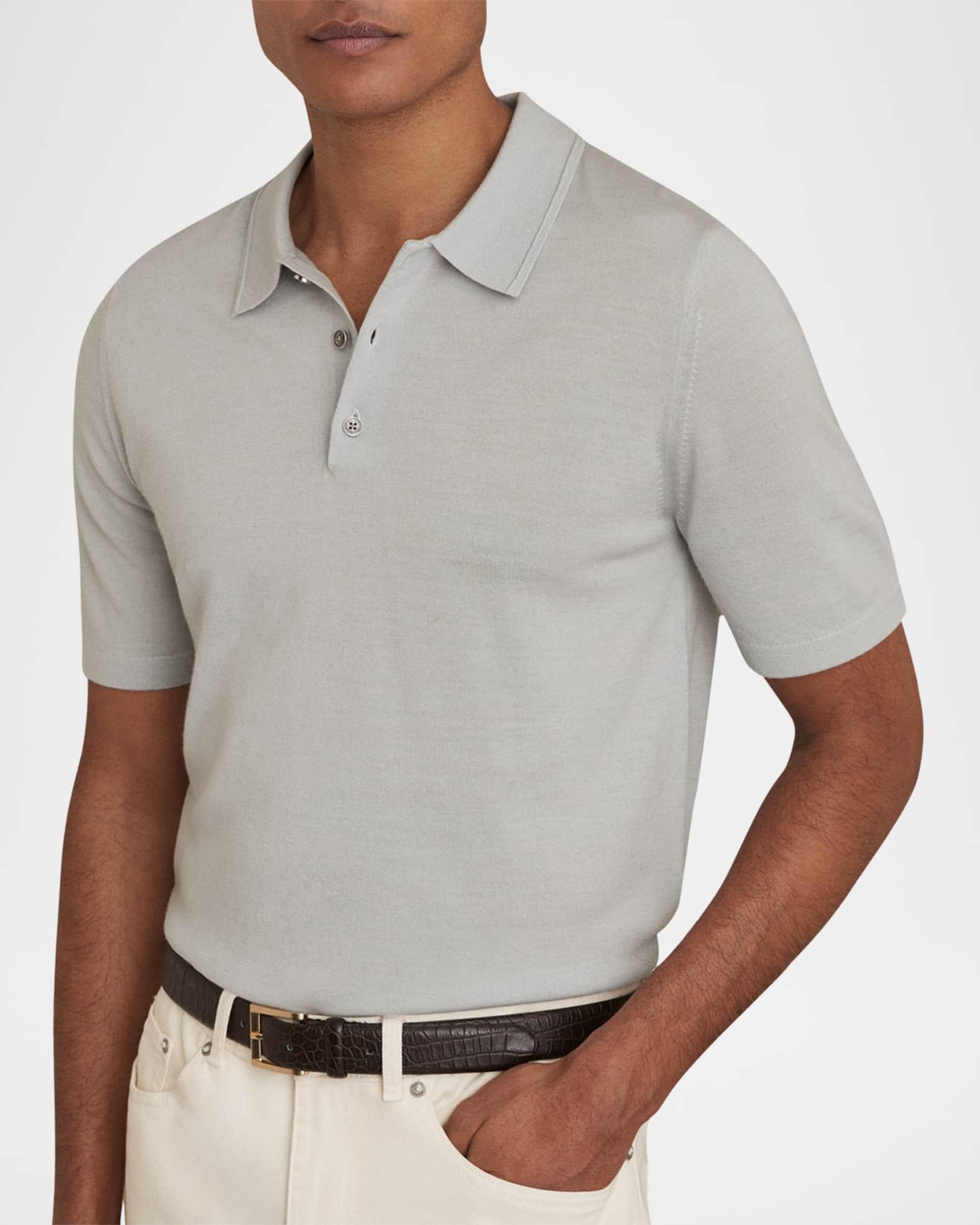 Men's Manor Short-Sleeve Polo Shirt Product Image