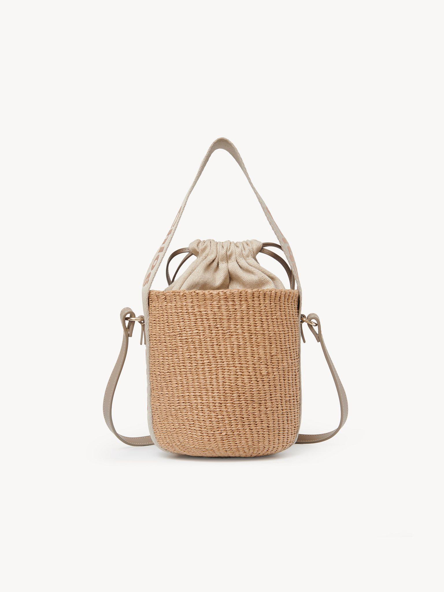 Small Woody basket in natural fibers Product Image