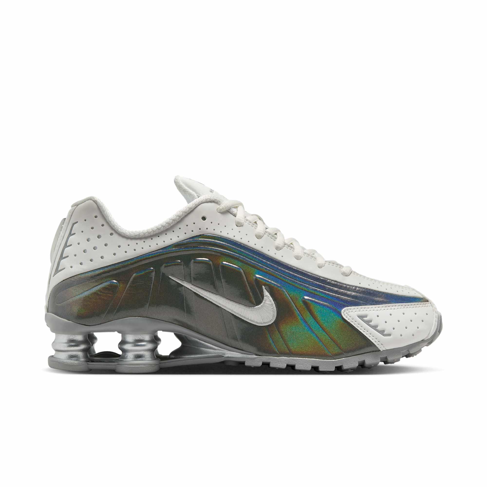 Nike Womens Shox R4 Shoes | IB7703-100 Product Image