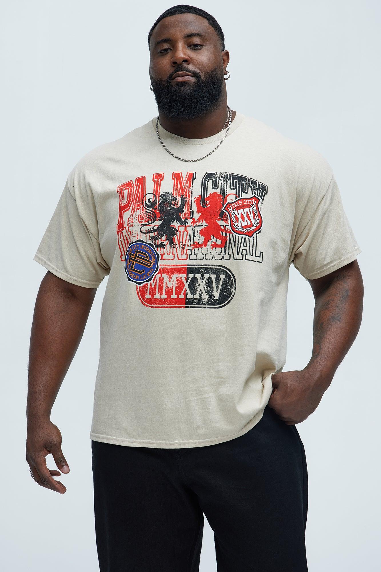 Palm City International Short Sleeve Tee - Sand Product Image