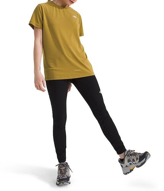 The North Face Women Adventure Solid Crew Neck Short Sleeve Tee Shirt Product Image