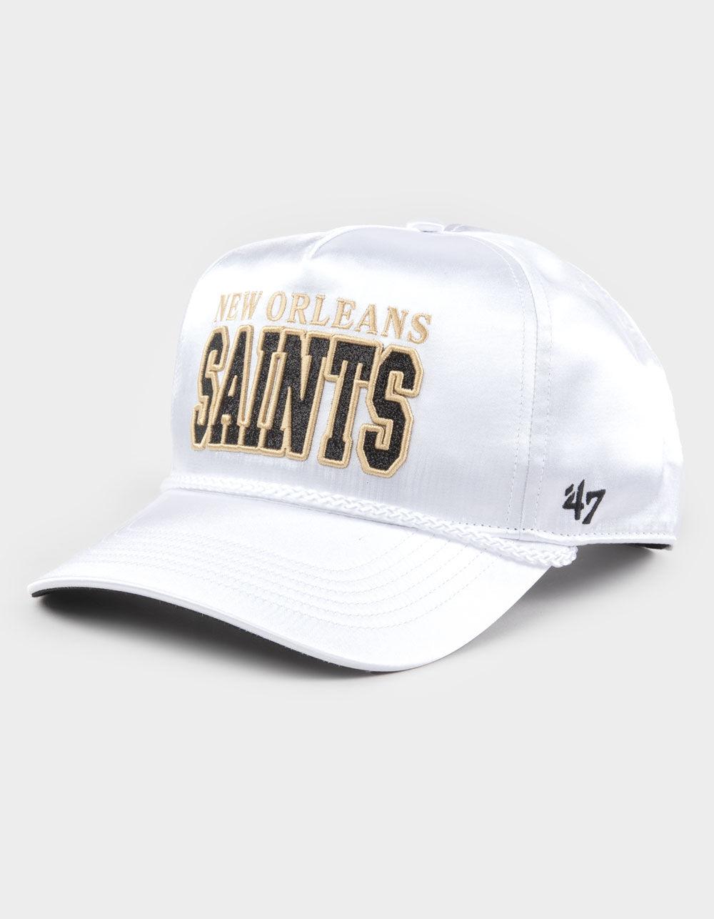 47 BRAND New Orleans Saints Outspoken '47 Hitch Womens Snapback Hat - WHITE Product Image
