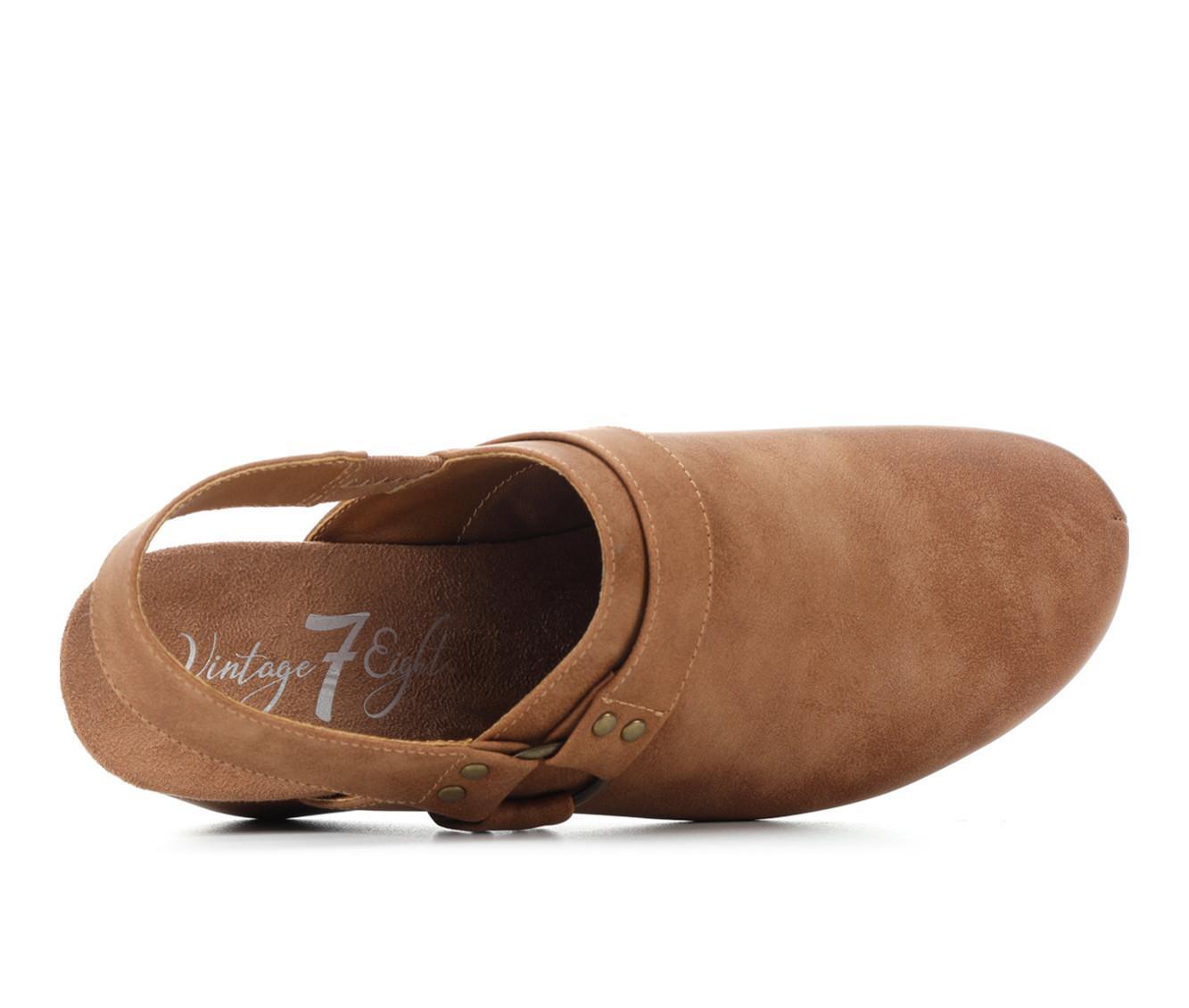 Women's Vintage 7 Eight Frankie Clog Wedges Product Image